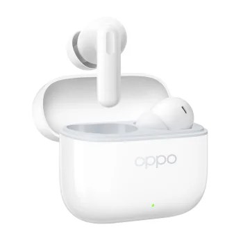 Oppo Buds3 Pro In-Ear Wireless Headphones, Bluetooth 5.4, IP55 - White