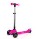 Ricokids Jelly 3-Wheel Kids Scooter with LED Light-Up Wheels, Pink