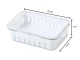 Produce Saver Fridge Organizer with Colander Basket, Clear