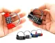 Bike U-Lock with resettable combination code, black