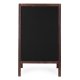 Double-Sided A-Frame Chalkboard Sign 83x50 cm ModernHome