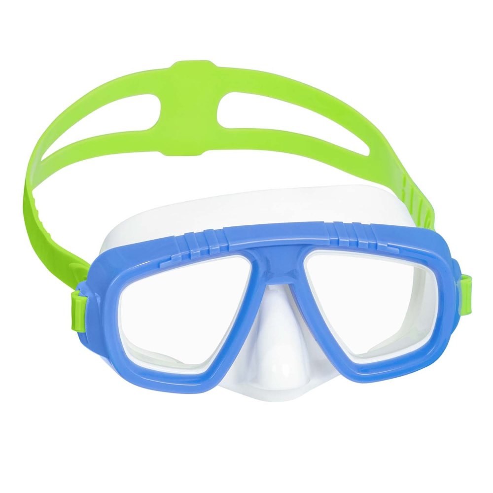 Bestway 22011 Snorkel and Swim Mask with UV Protection, Blue (1)