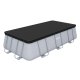 Bestway 58232 Frame Pool Cover 404x201 cm, Black