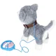 Interactive Toy Dog Husky on Leash Walks and Barks