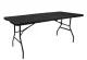 Gardlov Folding Garden Table, 180cm, Black