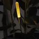 Forever Light SUNARI FLS-72 LED Solar Garden Lamp, 3000K, Black