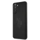 Samsung Galaxy S21+ Plus (SM-G996B) US Polo Silicone On Tone Case Cover (USHCS21MSLHRTBK), Black
