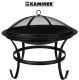 Kaminer G11825 Garden Grill - Fire Pit with Cover, 56 cm