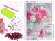 Dimantu Mozaīkas Komplekts Rokdarbs Glezna 5D Ziedi 30x40 cm | Diamond Mosaic Embroidery Kit Painting Flowers
