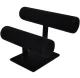 Jewelry Display Stand with Two Rollers AG545, Black