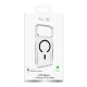 Puro Lite Mag Case for iPhone 17 Pro Max, Transparent with Black Ring