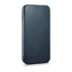 iCarer Oil Wax Leather Folio Case for iPhone 14 Plus with MagSafe, Blue (AKI14220707-BU)