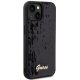 Guess iPhone 13 / 14 / 15 Case Sequin Script Metal, Black