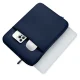 Tech-Protect Neoprene Laptop Sleeve Case 15-16\" - Navy Blue
