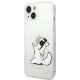 Apple iPhone 14 Plus 6.7\'\' Karl Lagerfeld Choupette Fun Case Cover (KLHCP14MCFNRC), Transparent