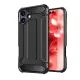 Dėklas Hybrid Armor telefonui iPhone 16, juodas