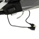 Travel Backpack for Cabin Luggage with USB, 45x16x28cm, Black
