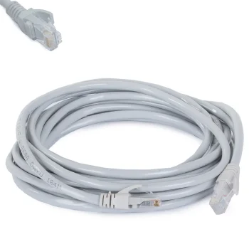 Cat6 RJ45 Ethernet Cable 5m Grey