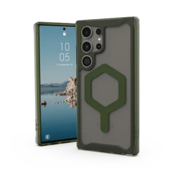Samsung Galaxy S24 Ultra (SM-S928) UAG Plyo MagSafe Hard Case Cover, Transparent Green