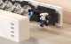 Viedais pagarinātājs Meross MSP844 Matter 4 ligzdas + 4 USB Ātrā uzlāde