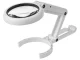 Foldable Desk Magnifying Glass with 8 LED Light 5x 11x, USB