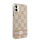 DKNY iPhone 11 / XR Case IML Checkered Mono Pattern MagSafe, Pink