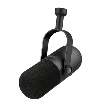 BOYA BY-DM500 Cardioid XLR Dynamic Microphone for Podcasts, Black
