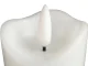 LED Candle with Moving Flame, 12.5x5cm, White
