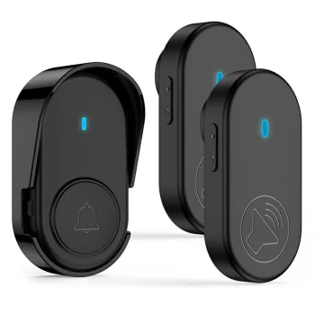 Wireless Doorbell with 2 Receivers
