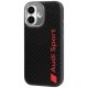 Audi R8 Carbon Fiber MagSafe Phone Case Cover iPhone 17 - Black