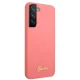 Guess GUHCS22MLSLMGFU Silicone Case for Galaxy S22+ S906, Fuchsia