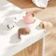 Dog Shaped Corner Protectors, 4 pcs, Beige