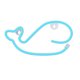 Whale LED Neon Sign Forever Light FLNE19, USB and Battery Powered, blue