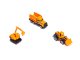 Kids Toy Set Construction Vehicles Tractor Excavator 6 pcs.