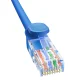 Baseus High Speed Cat 6 RJ-45 1000Mb/s Ethernet cable 5m round - blue