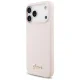 Guess iPhone 17 Pro Max Case Silicone Script Metal Logo MagSafe, Pink