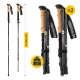MOUNTAIN GOAT ACTIVE Carbon Trekking Poles 110-130 cm, Black