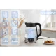 Berdsen Bd-715 Glass Electric Kettle with Temperature Control, 1.8L
