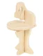 A Set of Wooden Furniture for Dolls, 34 Pcs
