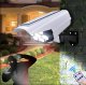 Saules LED lampa ar 77 diodēm un novērošanas kameras mulāža, imitācija, balta