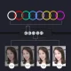Puluz LED RGB Vlogging Ring Photo Video Light Lamp 30cm + Tripod Mount 1.1 m