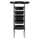 Gabbiano FX11-B Hairdressing Trolley, Black