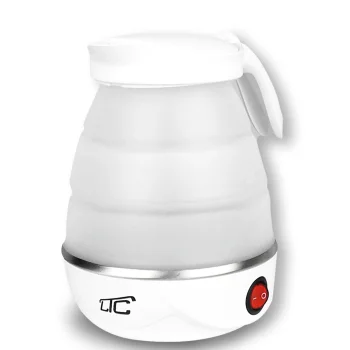 LTC Collapsible Travel Electric Kettle, 0.6L, White