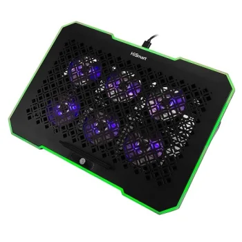 Laptop Cooling Pad HiSmart DCX-A16 6 RGB Fans 9-17"