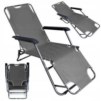 Foldable Beach and Garden Lounger – Durable