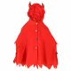 Kids Carnival Costume Little Devil, Red, Size S (100-110 cm)