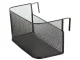 Hanging Metal Organizer Basket for Doors and Shelves, Black