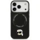 Karl Lagerfeld iPhone 17 Pro Max Case Karl Pin MagSafe, Black