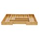 GreenBlue GB379 Expandable Bamboo Cutlery Organizer, 325-500x430x45mm