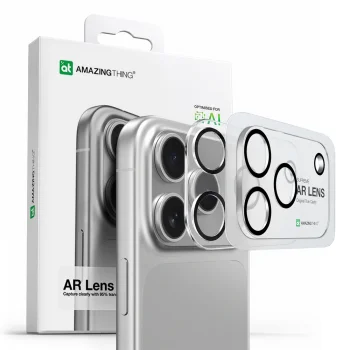 AmazingThing iPhone 17 Pro Max Camera Protector Full Lens Glass